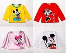 Cartonon Picture Baby Girls Boys Kids Long Sleeve Blouses Tops Shirt Hoodie
