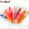 20 Pcs 4CM 0 433g Fish Squid Hook Offshore Soft Angling Colorful Deep Sea Artificial Bait