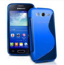 New Soft Silicone TPU Gel S line Skin Back Cover Case For Samsung Galaxy Core I8260 I8262 Case