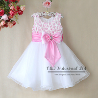 Baby girl Christmas Dress vest Dress with bow kid girl cotton and polyester dress Chidren New year dressGD31115-27