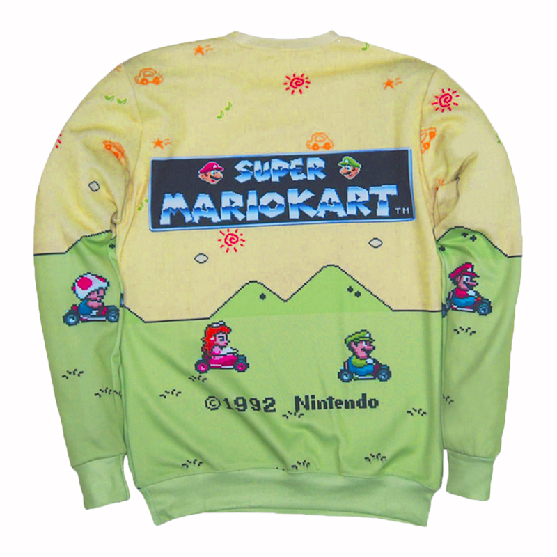 mario kart sweater