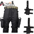 Military Airsoft Gun Left Leg Drop Pouch Tactical 600D Nylon Universal Pistol Drop Left Leg Right