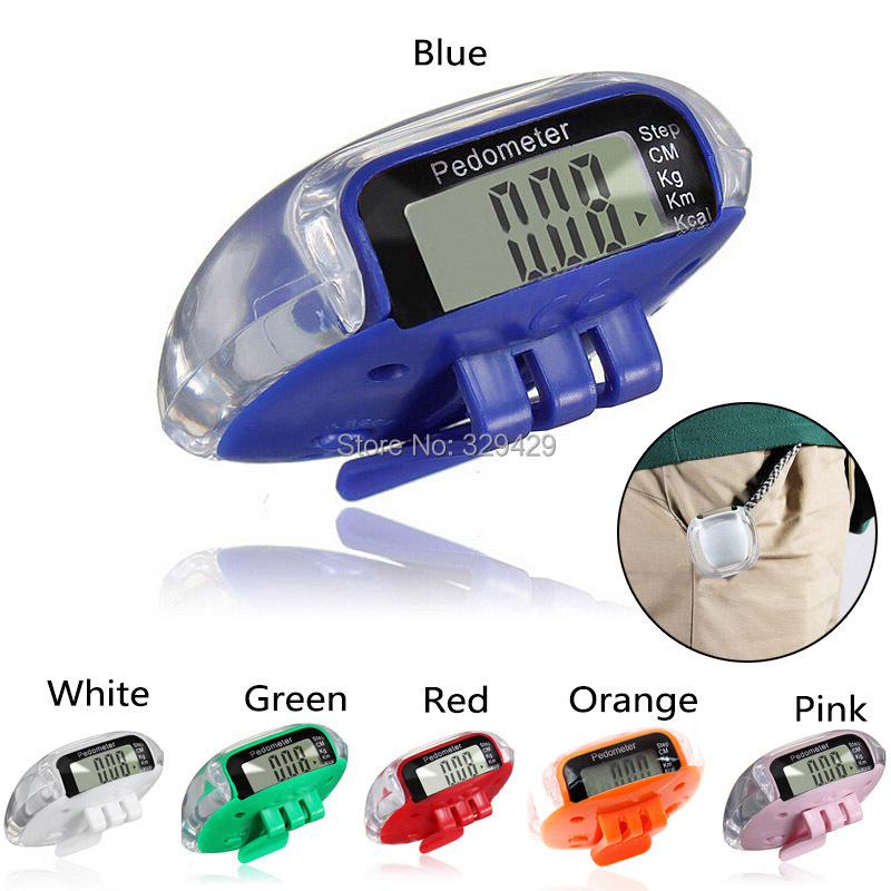 Image of LCD Multifunction Pedometer Walking Step Distance Calorie Calculation Counter H5044 P
