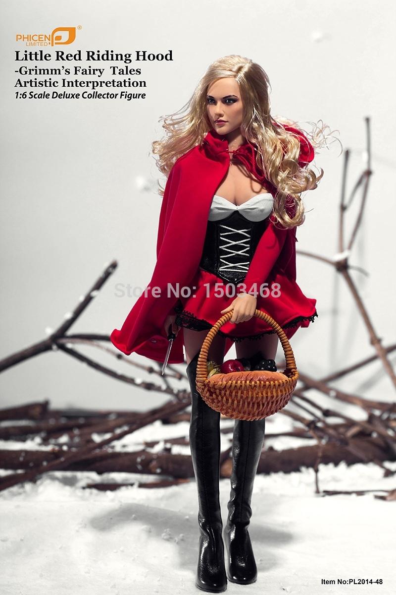Купить phicen 12 в 1/6 бесшовные тела женщина-солдат кукла Гримм сказка ...