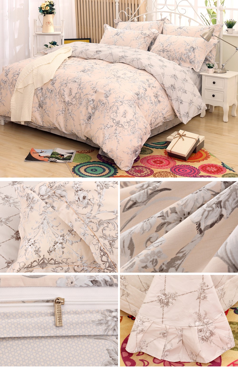 home textile pink queen king size bedding sets cotton home textile pink queen king size bedding sets cotton