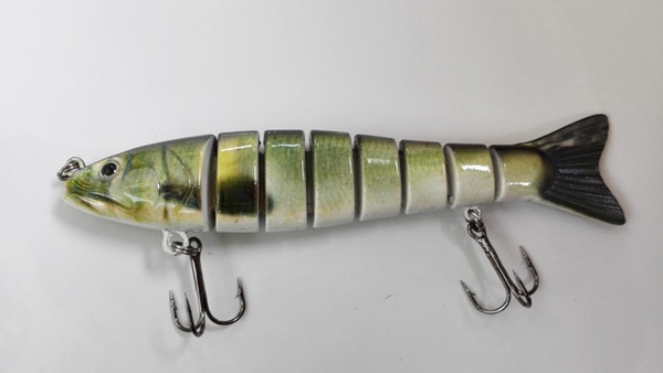 multi section fishing lure