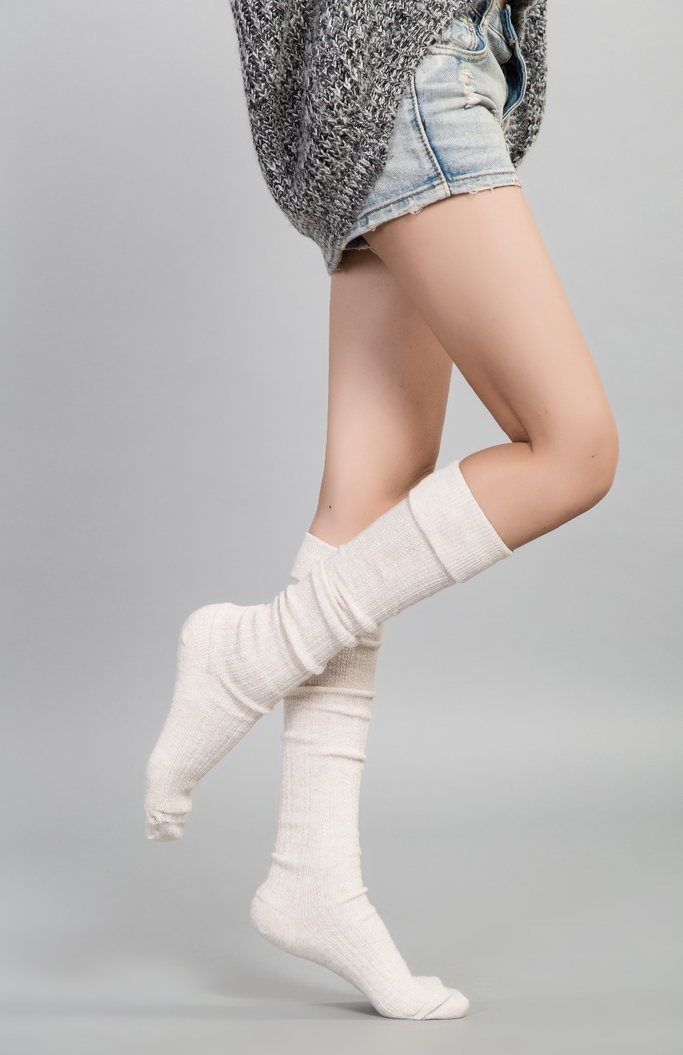 Horny Woman In Thigh High Socks Pics 88