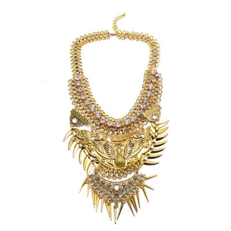 Fashion-Brand-Necklaces-Pendants-Metal-Maxi-Statement-Collar-Statement ...