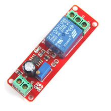 1Pc Red DC12V Pull Delay Timer Switch Adjustable Relay Module 0 to10 Second T1098 P