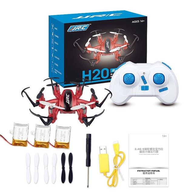 Мини RC Drone 6 Оси Rc Дрон Jjrc H20 Micro Quadcopters Профессиональные Дроны Летит Вертолет Дистанционного Управления Игрушки Нано Вертолеты