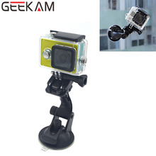 GEEKAM Gopro Accessories for SJ4000 Car Sucker Holder Mount Suction Cup for GoPro Hero 4 3
