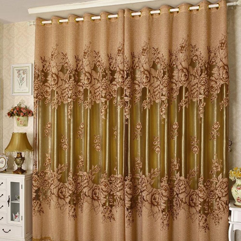 Vergelijk prijzen op embroidered valances online winkelen ... Sluiers woonkamer beige