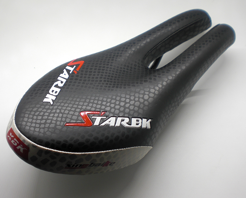 Image of XBK original new design fiber glass leather Crom rail Triathlon TT Time Trial Racing bicycle Saddle