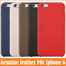 New 1 1 Original Design 4 7 luxurious Cover For Apple iPhone 6 Genuine Leather Case