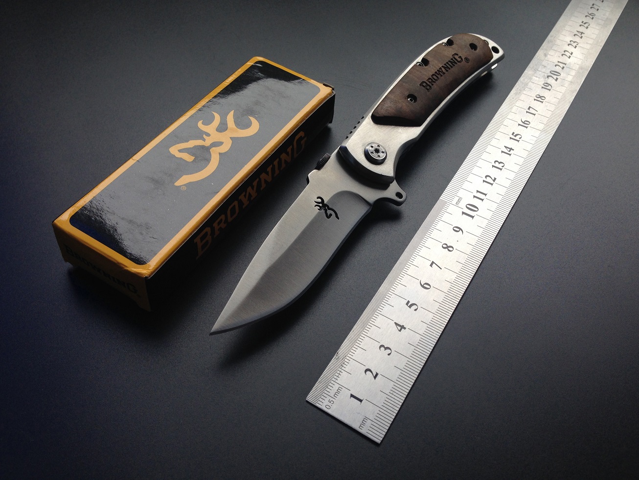 Image of Browning 338 Folding Knife Pocket Mini Portable Outdoor Camping Survival Knives Hunting Knife Free Shipping