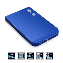 High Quality New External Hard Drive Disk Enclosure 2.5″ Usb 2.0 Ultra Slim Sata Hdd Portable Case