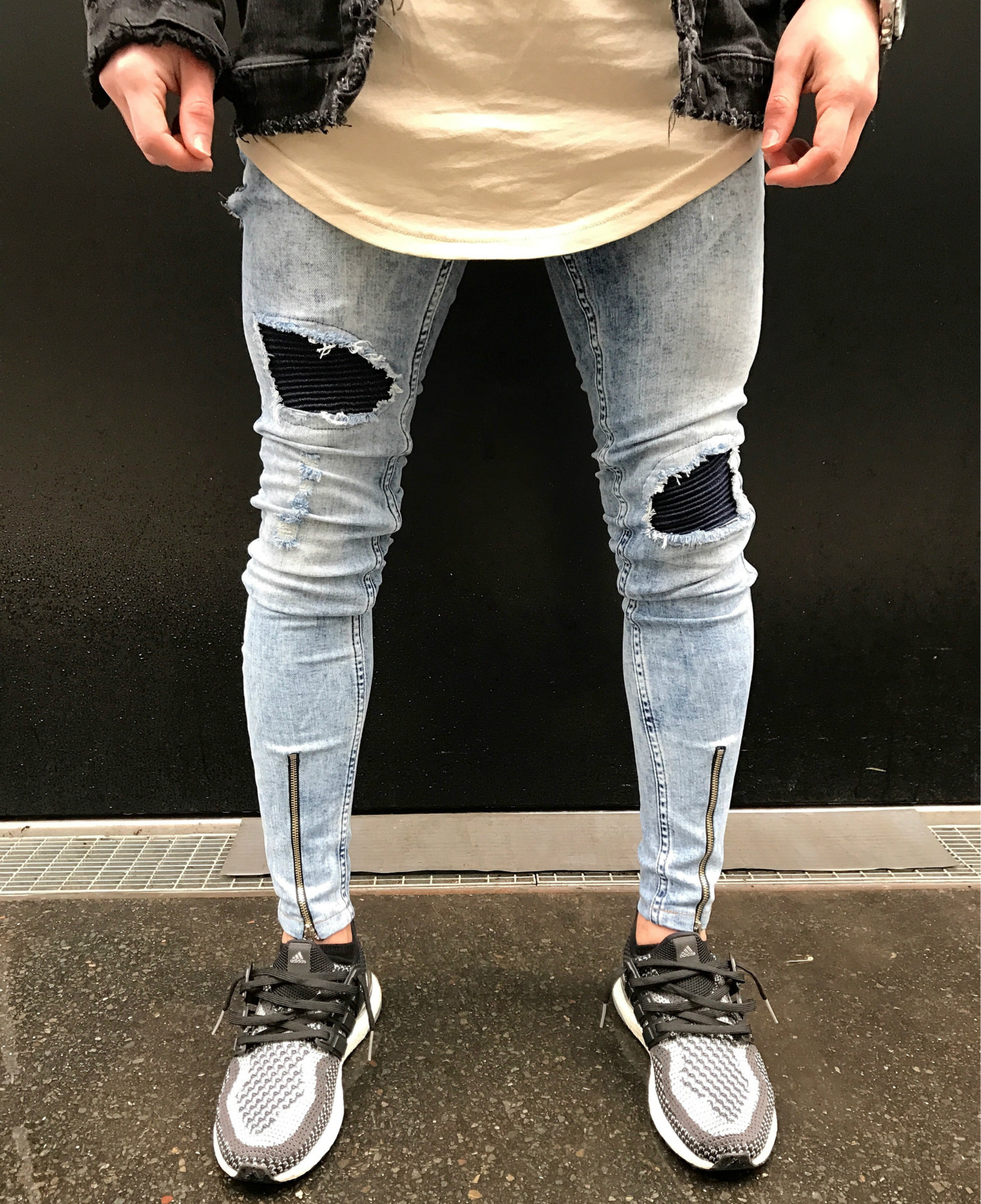 skinny jeans for thick thighs mens