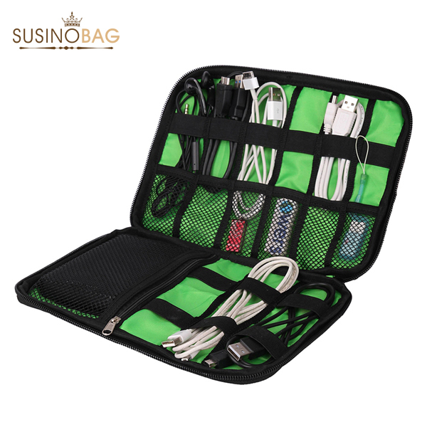 Image of Free Shipping SUSINO New Men's Travel Bag For Storaging Electronic Parts Cosmetic Bag Casual Outdoor Storage Bag