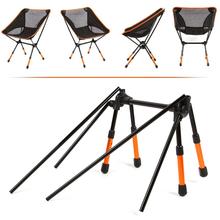 Fishing Chair 3 Files Portable Outdoor Folding Seat Stool Camping Garden Beach Chair 1kg Carry Bag
