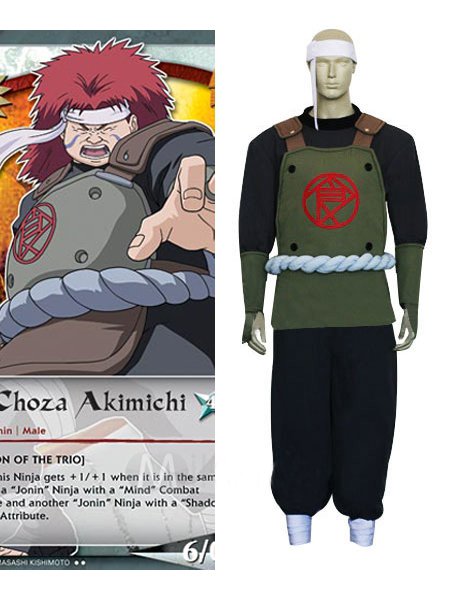 Cheap Naruto Chouza Akimichi Cosplay Costume from Naruto Cosplay