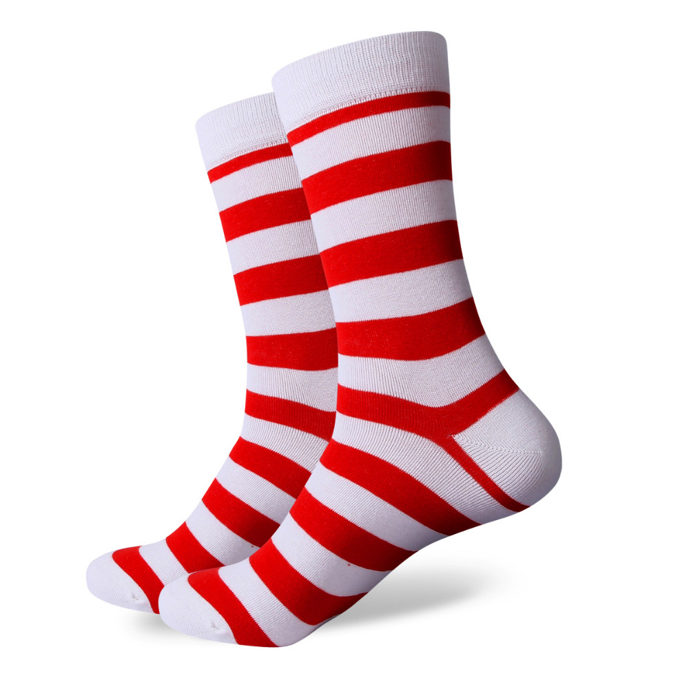 new collection all cotton men colorful socks brand...