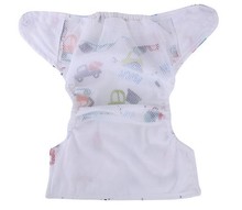 Printed Cartoon Baby Nappies Reuseable Kids Baby Cloth Diapers Washable Waterproof Ajustable Nappies For Childern Summer