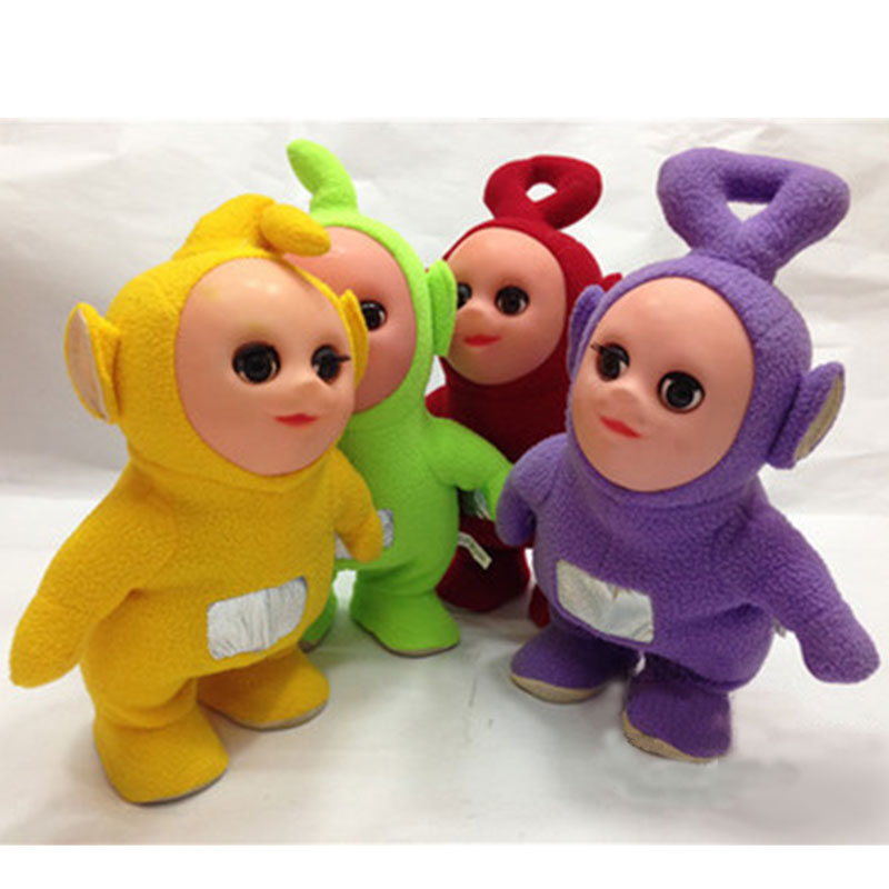 teletubbies clip on soft toy