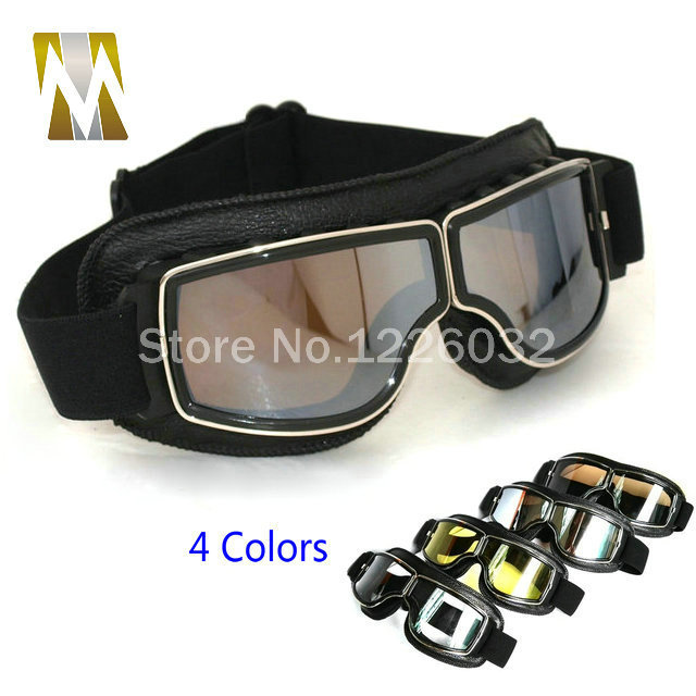 Image of Brand New Cool Scooter Motocross Goggle Glasses Motorcycle Cycling Goggles Cruiser Steampunk ATV Bicycle Eyewear Glasses
