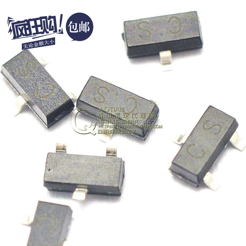 Купить SMD транзистор 2sa733 a733 cs 0.15a / 50v pnp sot23) в интернет ...
