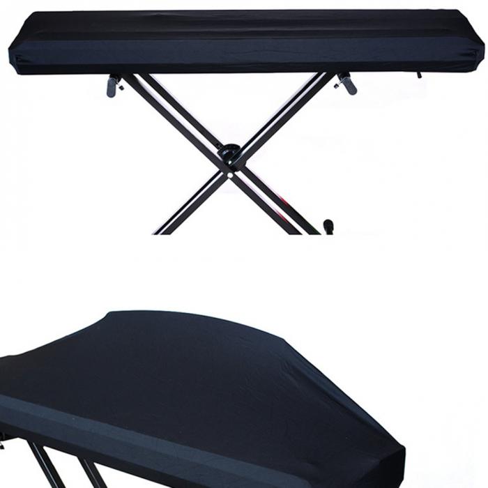 Electric Digital Piano Keyboard Cover Dustproof Elastic Adjustable For