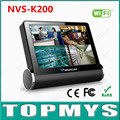 VStarcam NVS K200 4CH NVR Wireless Network Video Server 960P HD WIFI Monitor With 7 inch