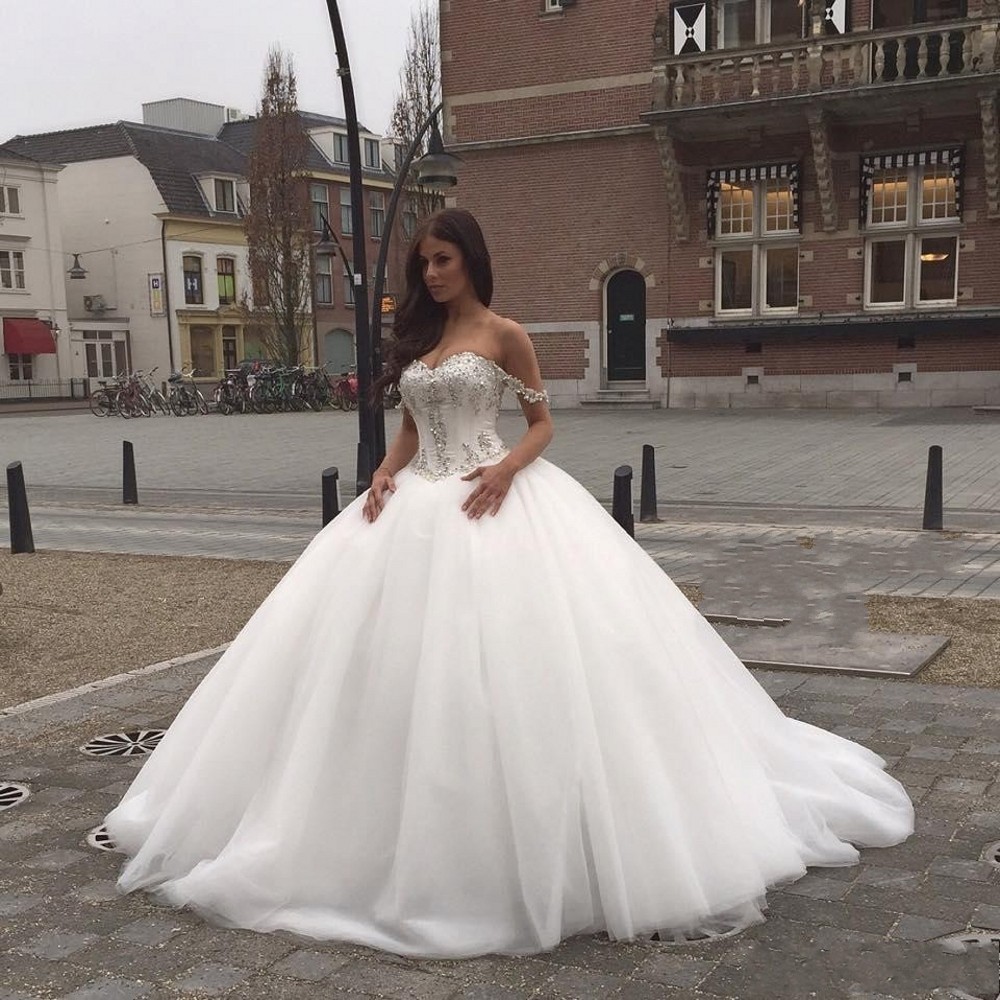 Corset wedding dresses with bling 2017 Corset wedding dresses with bling 2017