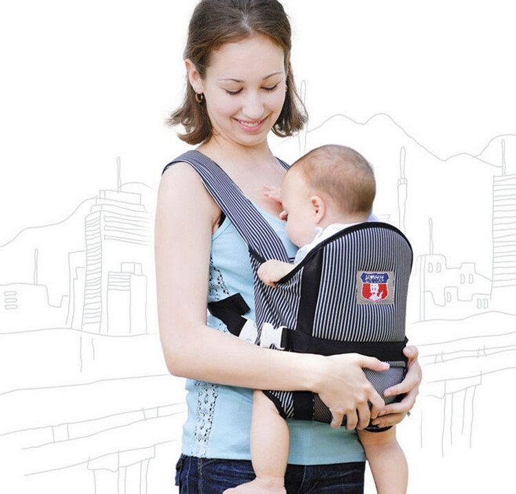 20kgs 0-36 Months Cotton Ergonomic Baby Carrier Wrap Infant Sling Backpacking Backpack Pouch Wrap Baby Kangaroo Slings (5)