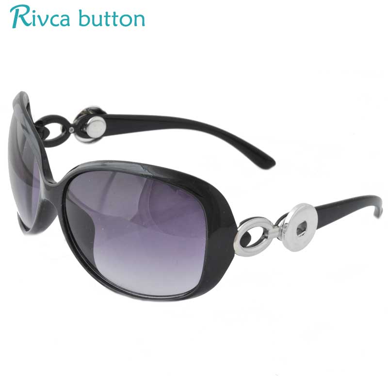 Buy Snap Button Sunglasses Women Luxury Fashion Summer