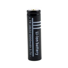 2 Pcs 3.7V 6000mAh 18650 Li-ion Rechargeable Battery for Flashlight UltraFire Brand New