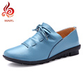 Comfortable Shoes Summer Style Woman Loafers Fashion Leather Shoes Female Shoes Woman Flat Loafers Moccasins Size