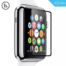HOCO Full Screen Slim 0.1 mm 2.5D Edge 9H Anti-Scratch HD Tempered Glass Protector Smart Watch Screen Film for Apple Watch 42mm