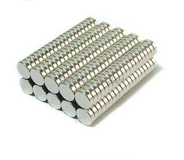 Гаджет  100pcs/lot 5mm x 2mm Super Strong Round Rare Earth Neodymium Cylinder Magnets N35 Free Shipping None Строительство и Недвижимость