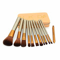 12pcs set Powder Eyeshadow Lip Brushes Fundation Cosmetics Make Up Brushes Maquiagem Beauty Professional Makeup Tools