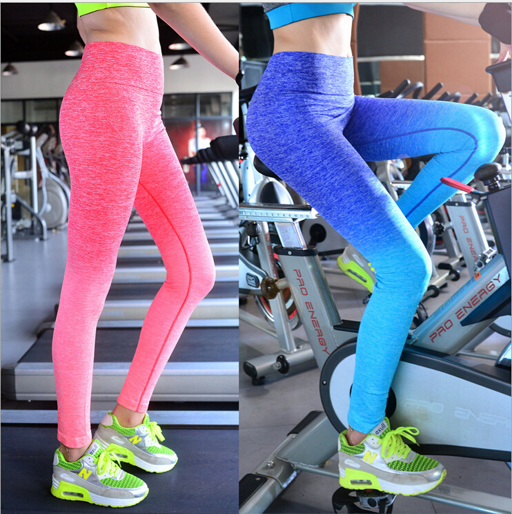 Image of Leggings For Female Women Clothing Sports Slim Pants Legging Workout Sport Fitness Girls Bodybuilding And Running Gym Clothes