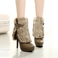 2016 Sexy Designer High Heels Boots Women Boots Fashion Ladies Shoes Winter Boots Pumps Platform Girls