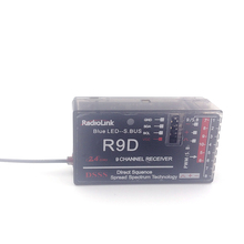 DIY RadioLink R9DS 2.4G 9CHAT9 AT10 Remote Controller DSSS Receiver rc transmitter FPV drone helicopter quadcopter