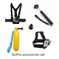 Gopro Accessories Set Monopod Mount Tripod Float Bobber Chest Belt Set For Go pro Hero 4