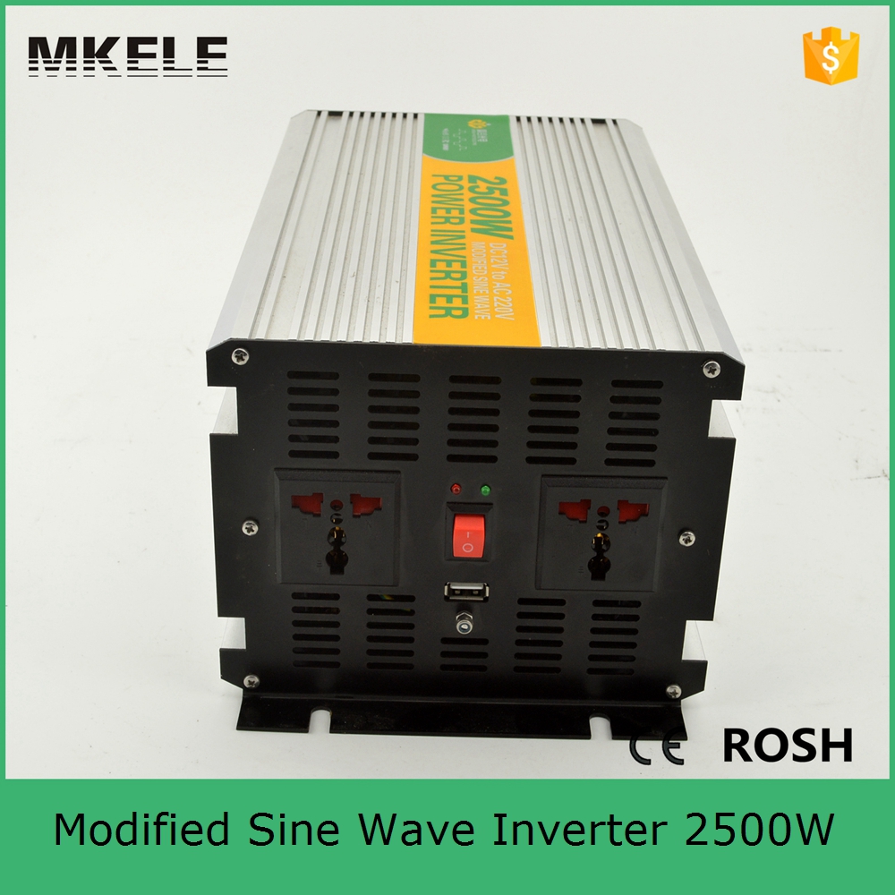 MKM2500-121G modified sine wave 2500w power inverter output 120v power inverter 12v power inverter with USB 5vdc