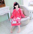 Nightgowns for Kids Girl winter Long Nightdress Flannel pajamas Robe kids s lounge Long Nightwear