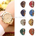 Louise 2016 Newest Roman Numral Watches Women s Watch Metal Leather Reloje De Marca Clearance Sale