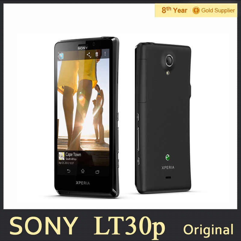 LT30P Original Unlocked Sony Xperia T LT30p Smartphone Android 4 0 Dual core 13MP Camera GPS
