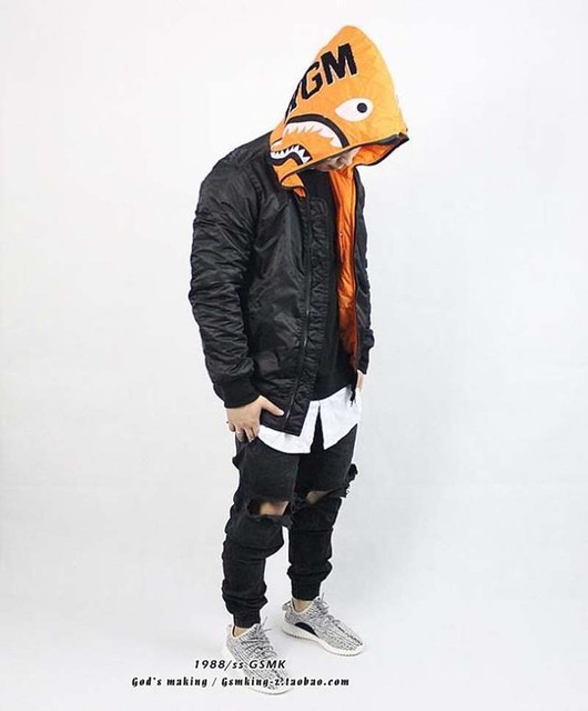 bape shark hoodies 2015 hip hop men tracksuits army green bape hoody