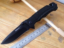 Supervivencia cuchillo plegable táctico negro Cobra diseño BOKER que acampa exterior herramientas de utilidad herramientas de supervivencia de la alta calidad