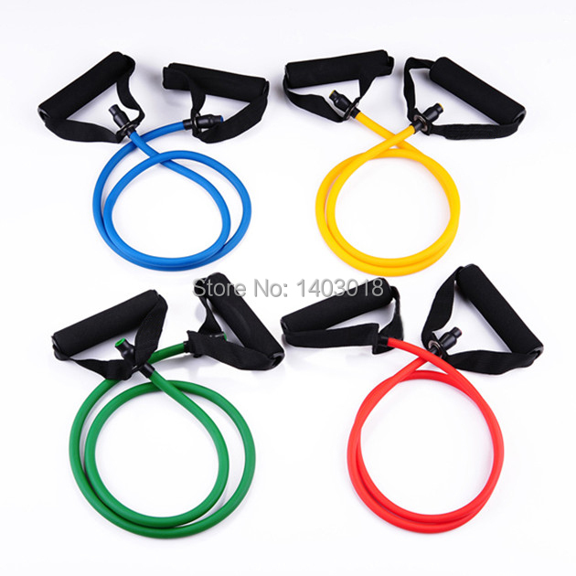 Free ship Rubber Resistance Bands exercise equipment training Rope Tubes Elastic Exercise Bands Yoga Workout equipamento